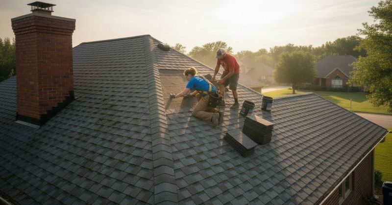 Local Home Roof Install pros at work